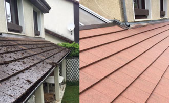 Rénovation de toiture en tuile